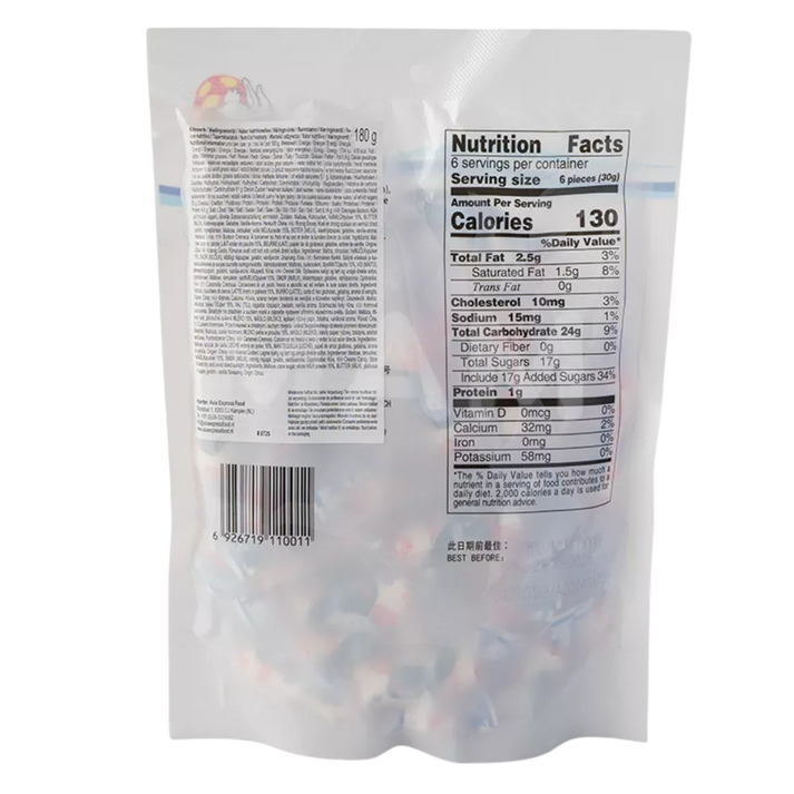 WIT KONIJN Snoep melksnoepjes 180G