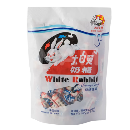WIT KONIJN Snoep melksnoepjes 180G