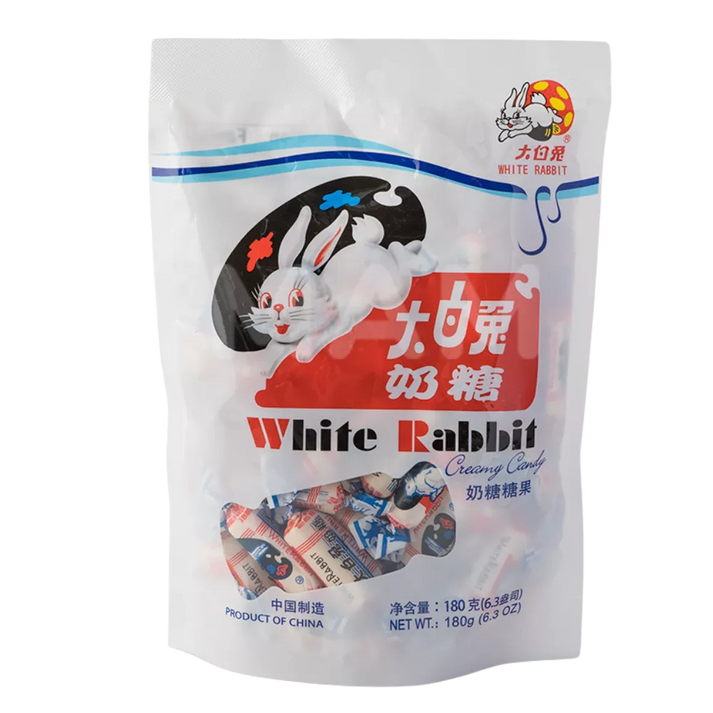WIT KONIJN Snoep melksnoepjes 180G
