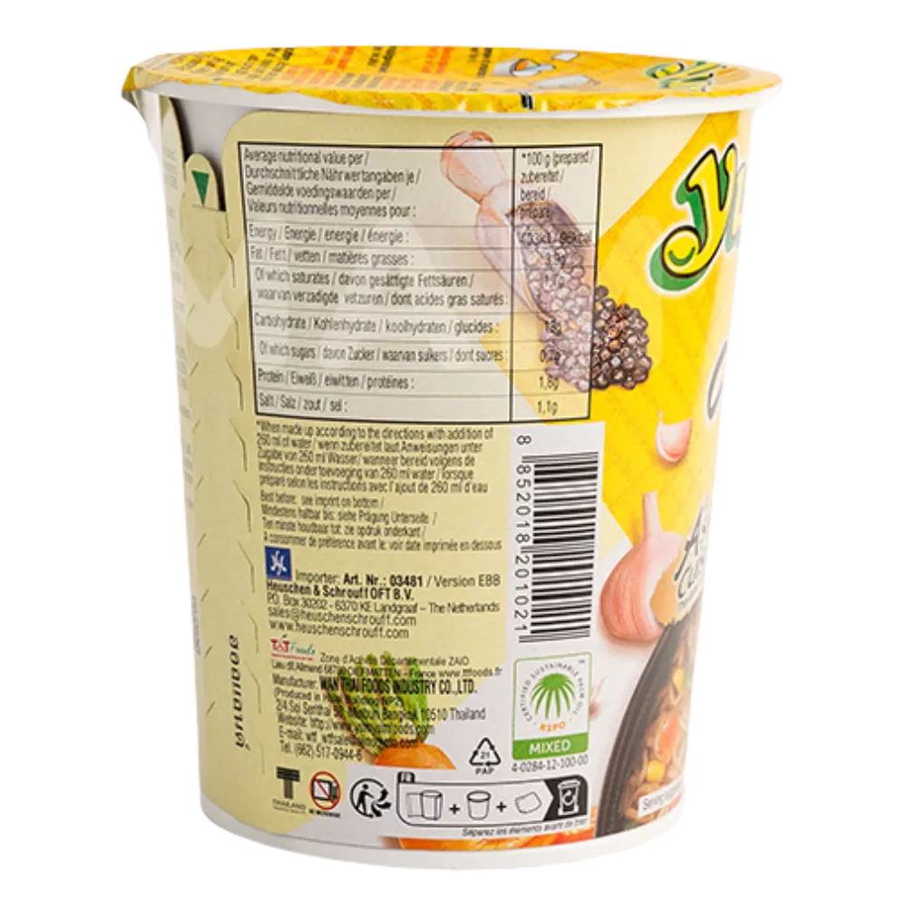 YUM YUM Instant Noedels Kip Cup 70G