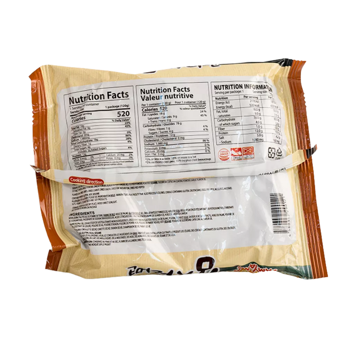 SAMYANG Ramen Noodle Aardappel 120G