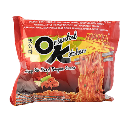 MAMA Instant Noedels Garnalen Roergebakken TY 85G