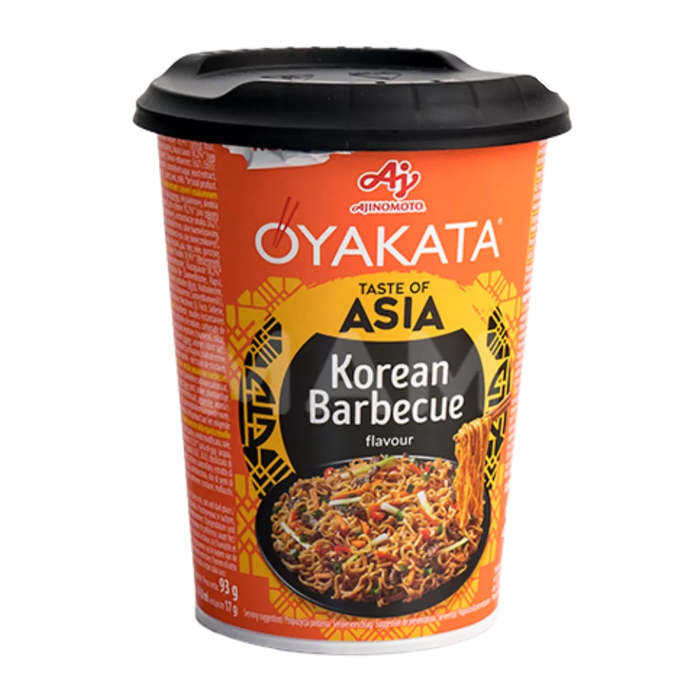 AJINOMOTO Oyakata Ramen Koreaanse BBQ-beker 93G