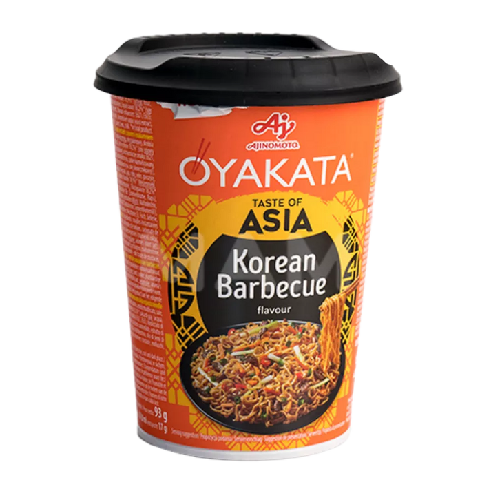 AJINOMOTO Oyakata Ramen Koreaanse BBQ-beker 93G