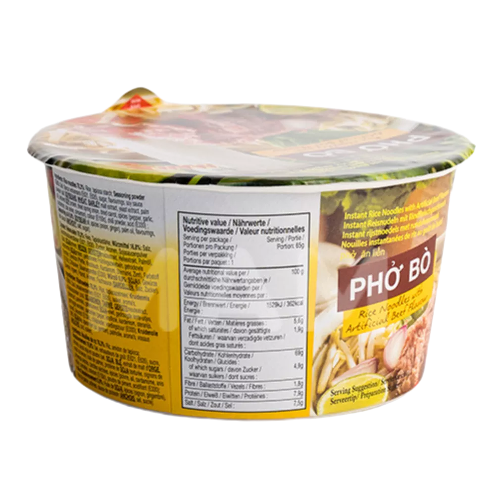 MAMA Instant Rijstnoedels Pho Bo 65G