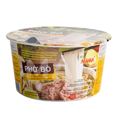 MAMA Instant Rijstnoedels Pho Bo 65G