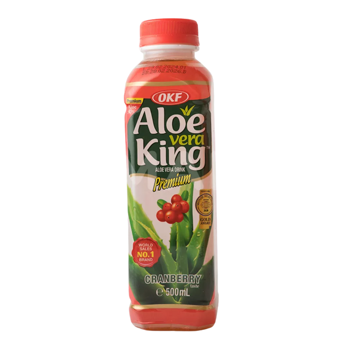OKF Aloë Vera Drink Cranberry 500ML
