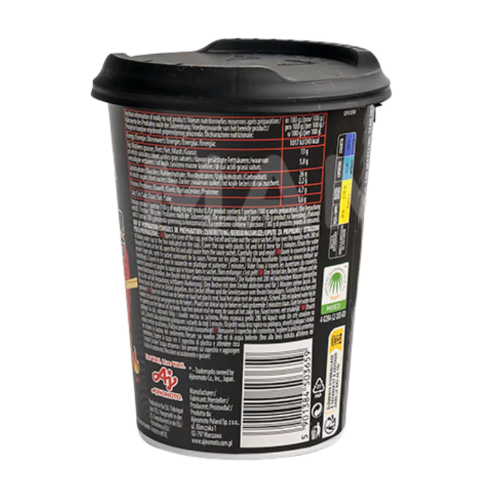 AJINOMOTO Oyakata Ramen Rundvlees Wasabi Cup 93G