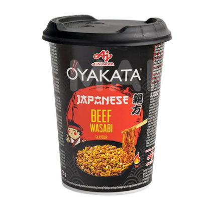 AJINOMOTO Oyakata Ramen Beef Wasabi Cup 93G