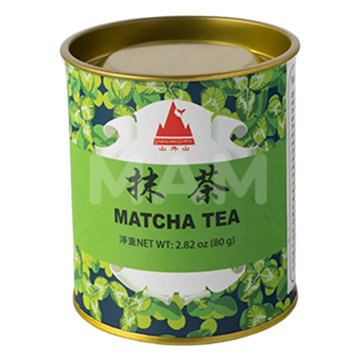SHAN WAI SHAN Matcha-theeblikje 80G