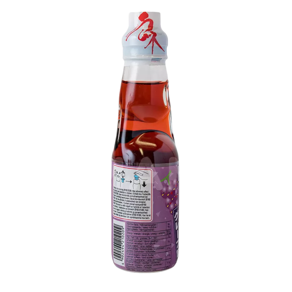 HATAKOSEN Ramune-druif 200ML