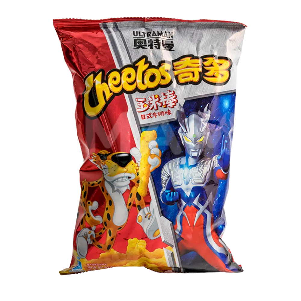 CHEETOS maïssnack steak smaak 90G