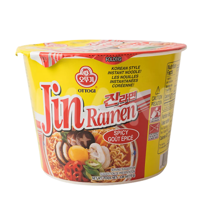 OTTOGI JIN Ramen Grote Kop Pittig 110G