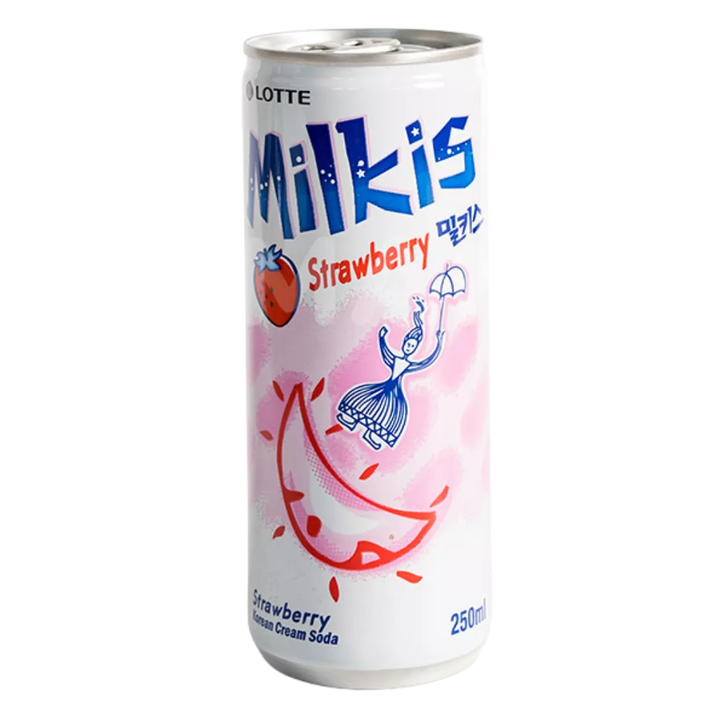 LOTTE Milkis Aardbei 250ML