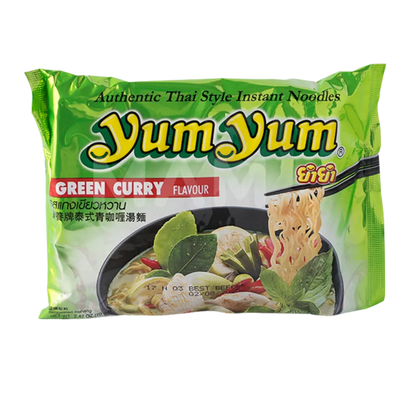 YUM YUM Instant Noedels Groene Curry Pk 70g