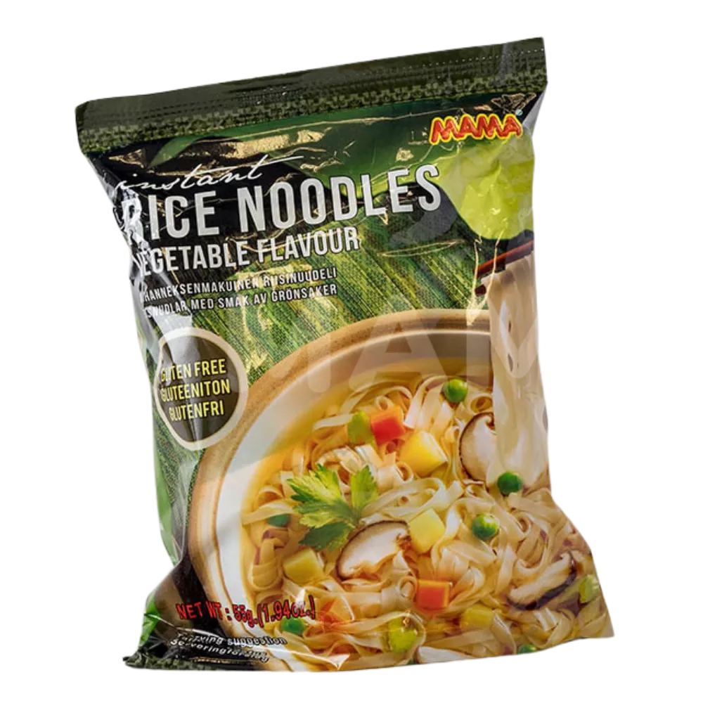 MAMA Instant Rijstnoedels Plantaardig Glutenvrij 55G