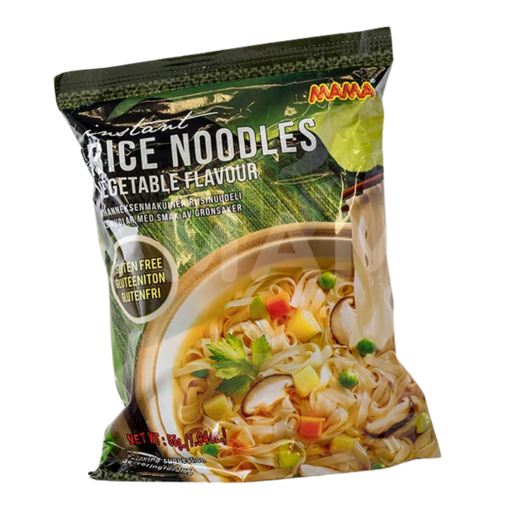 MAMA Instant Rijstnoedels Plantaardig Glutenvrij 55G