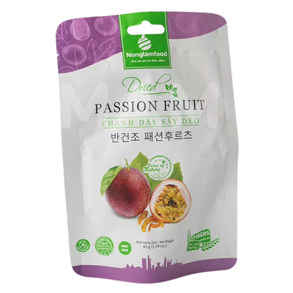 NONGLAMFOOD Gedroogde Passievrucht 45G