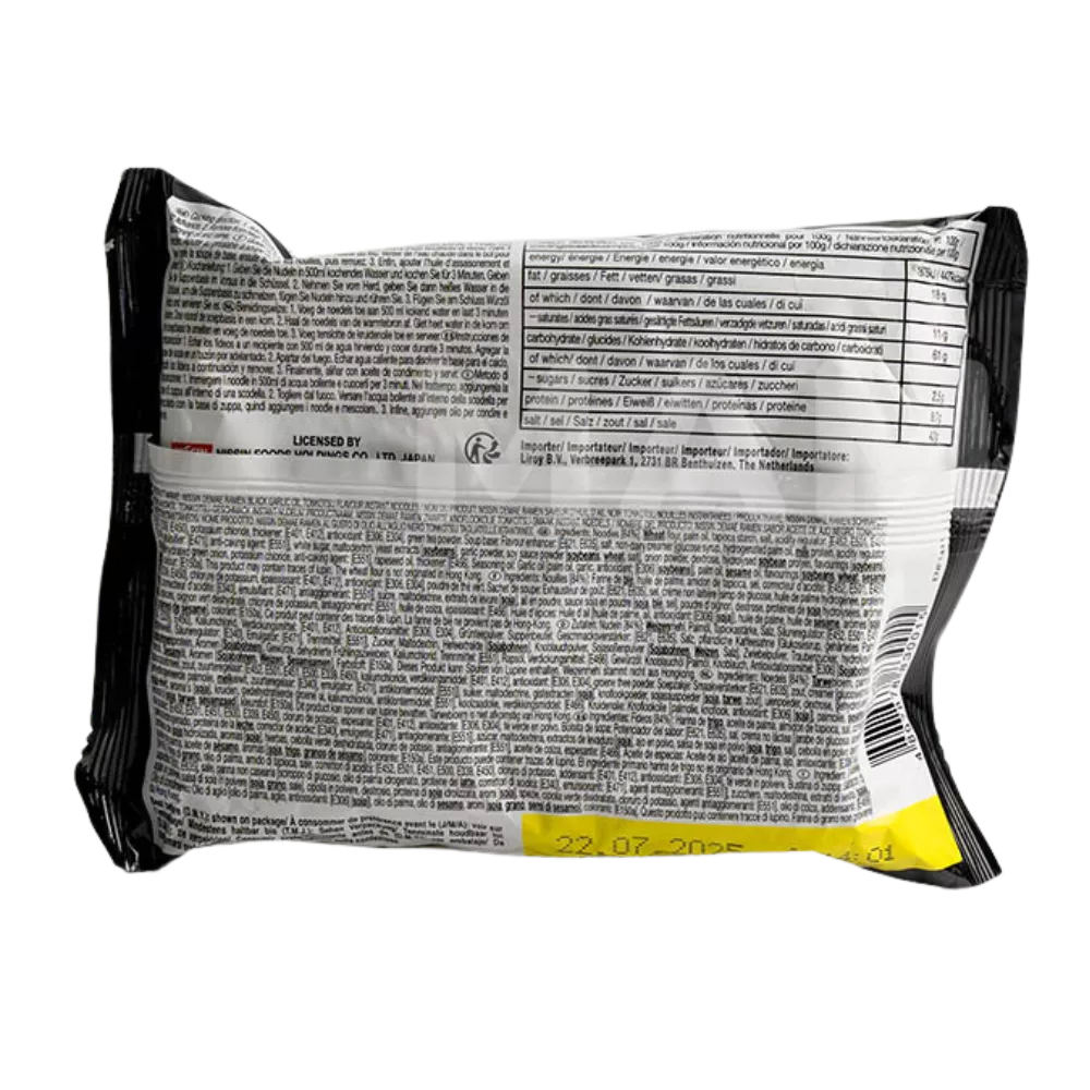 NISSIN Demae Ramen Knoflook Tonkotsu Smaak 100G