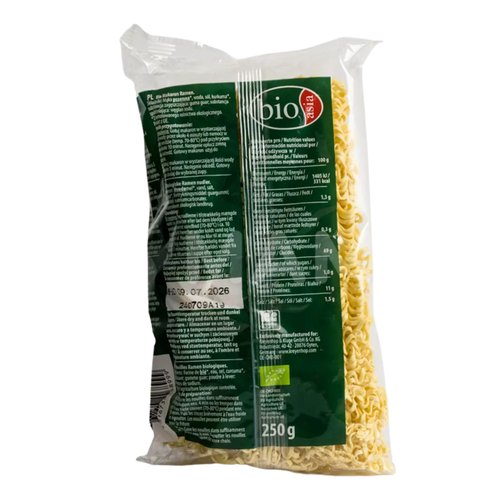 BIOASIA Biologische Ramen-noedels 250G