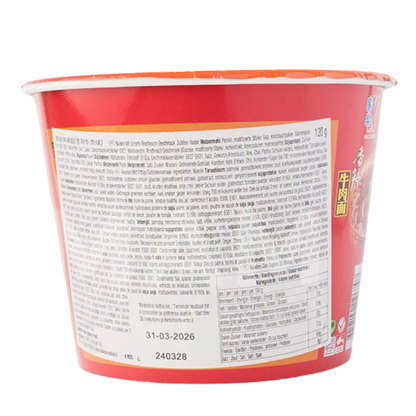 KAILO Instant Noedels Rundvlees Pittige Kom 120G