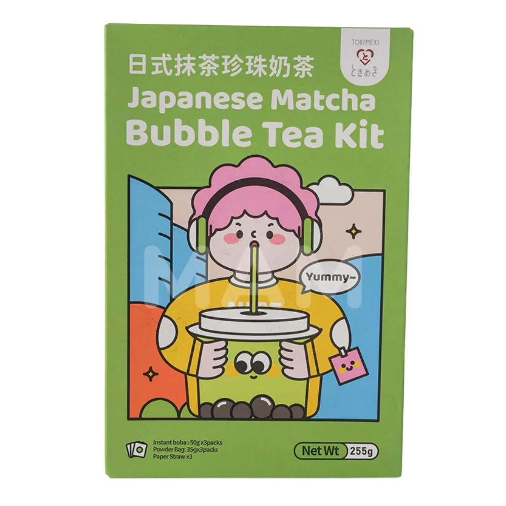 TOKIMEKI Bubble Tea Kit Matcha-smaak 255G