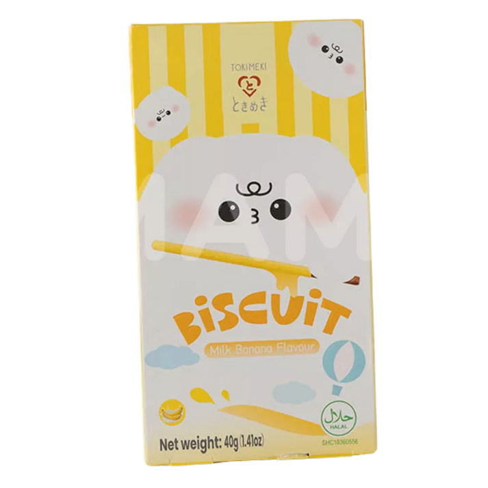 TOKIMEKI Koekje Melk Banaan Smaak 40G