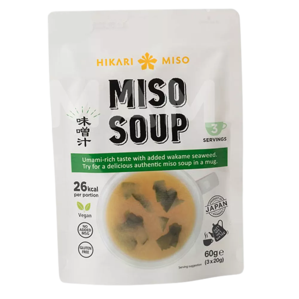 HIKARI MISO Instant Miso Miso Soep 3 Porties 60G