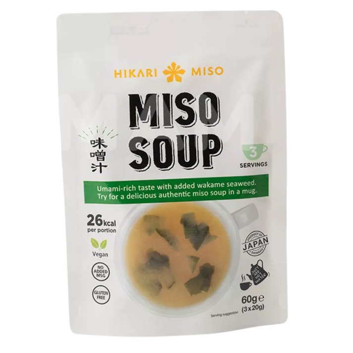 HIKARI MISO Instant Miso Miso Soep 3 Porties 60G