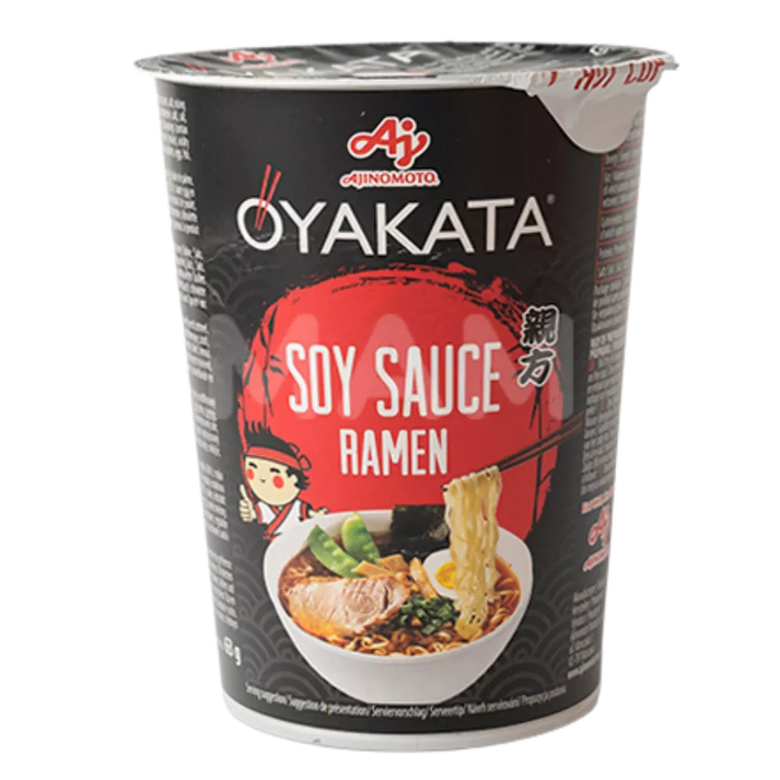 AJINOMOTO Oyakata Ramen Sojasausbeker 63G