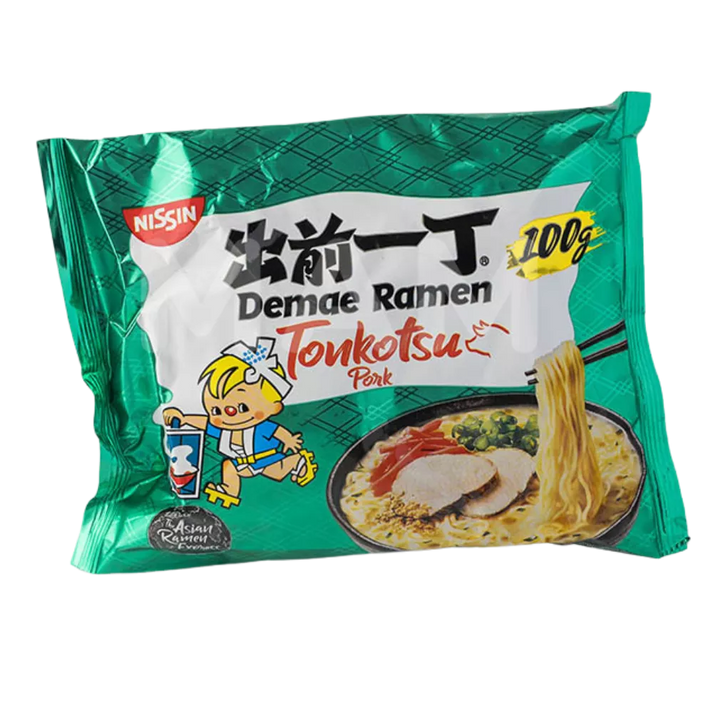 NISSIN Demae Ramen Tonkotsu Varkensvlees Smaak 100G
