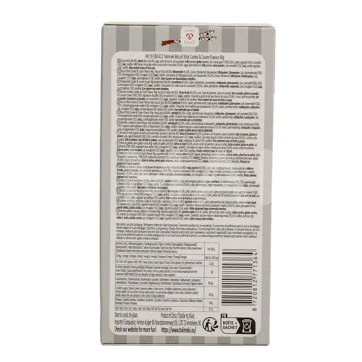 TOKIMEKI Biscuit Koekje & Crème Smaak 40G