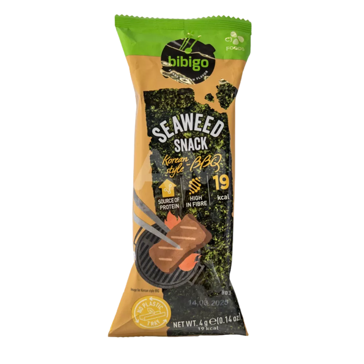 BIBIGO Zeewier Snack BBQ 4G