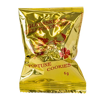 Gelukskoekjes per stuk 6G