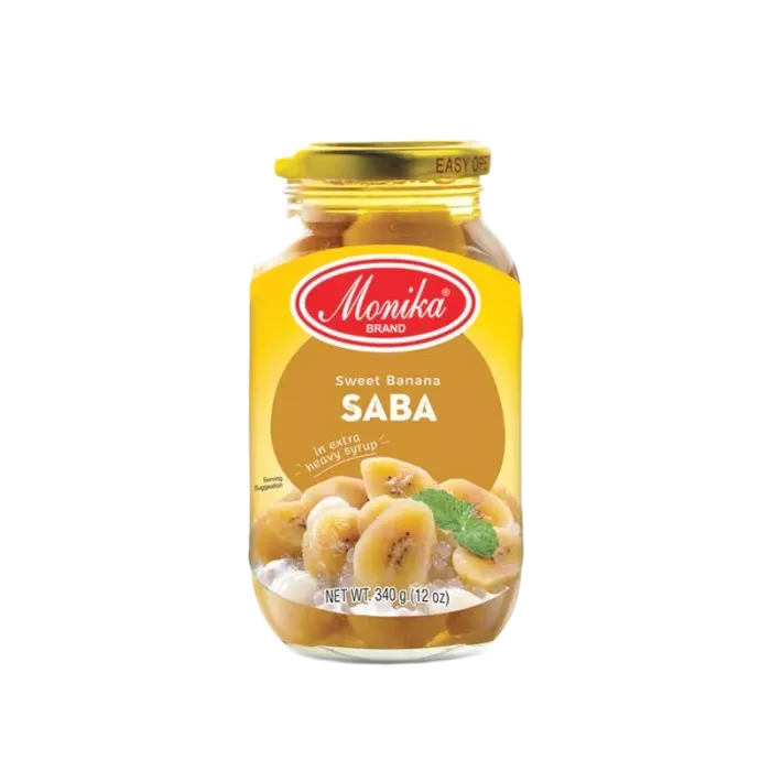 MONIKA Saba Zoete Bananen Gl 340G