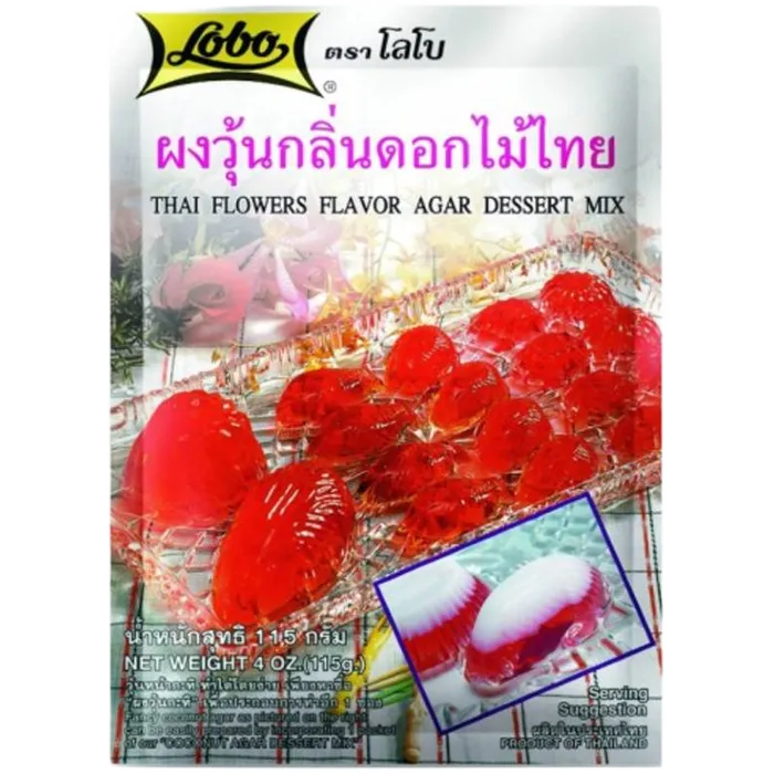 LOBO Dessertmix Bloemenagarzak 115G