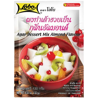LOBO dessertmix amandelagarzakje 130G