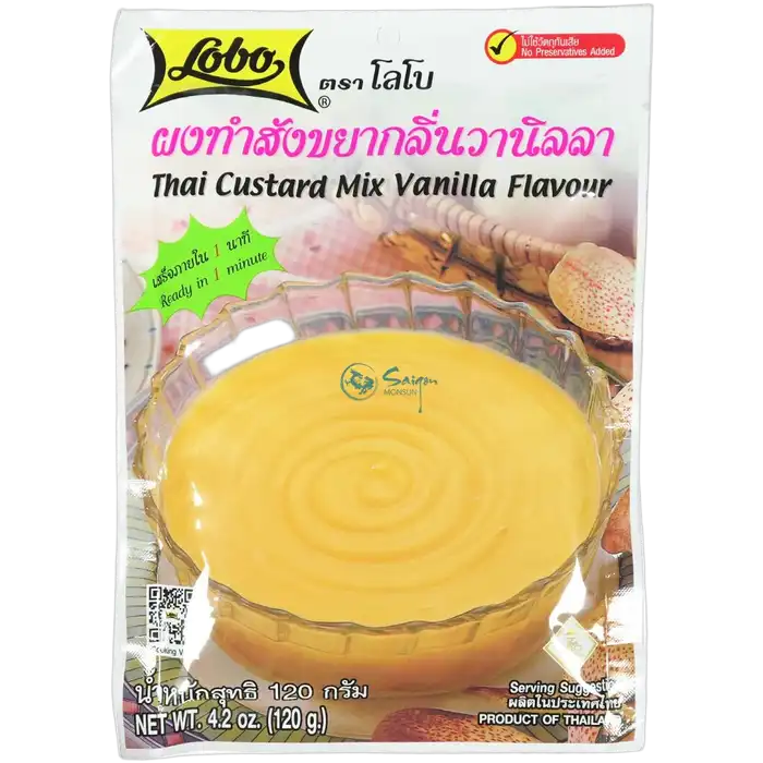 LOBO Pudding Thais. Vanillezakje 120G