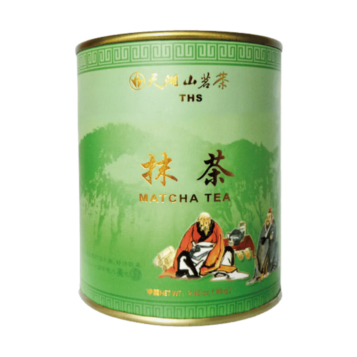 TIAN HU SHAN Groene Matcha Tin 80G