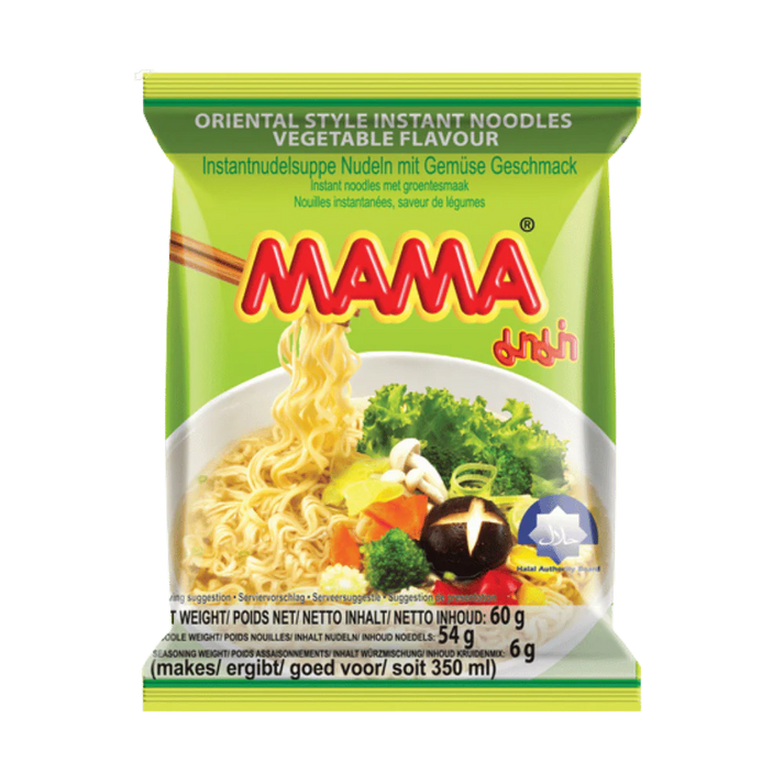MAMA Instant Rijstnoedels Groente Pk 60G