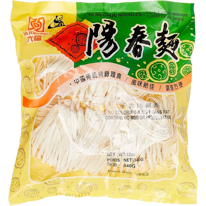 SIX FORTUNE Young Chun Noedels Origineel 340G