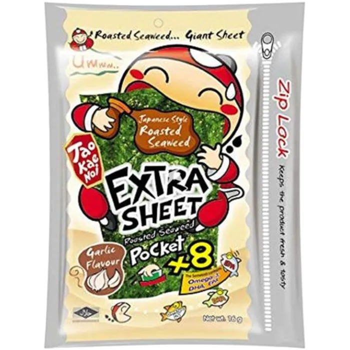 TAOKAENOI Extra Sheet Garlic 12.8G