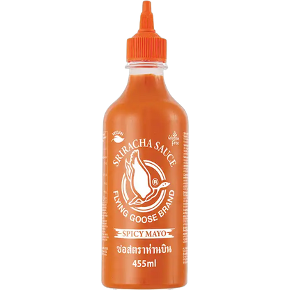FLYING GOOSE Sriracha Chili Mayo Pittig 455ML