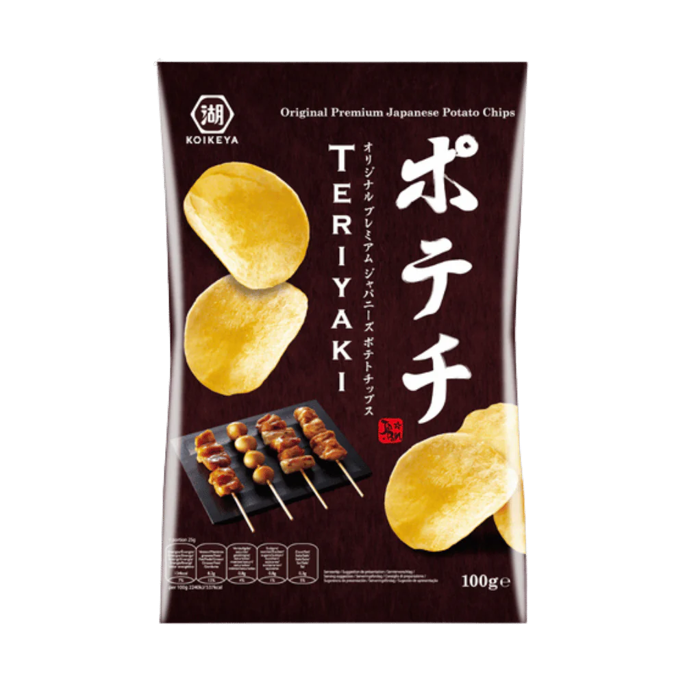 KOIKEYA Aardappelchips Teriyaki 100G