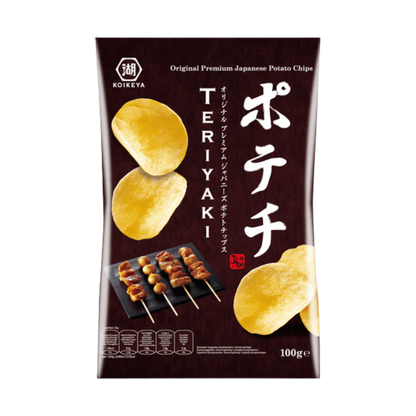 KOIKEYA Aardappelchips Teriyaki 100G