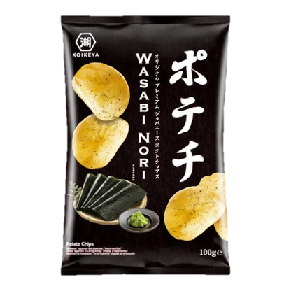 KOIKEYA Aardappelchips Wasabi Nori 100G