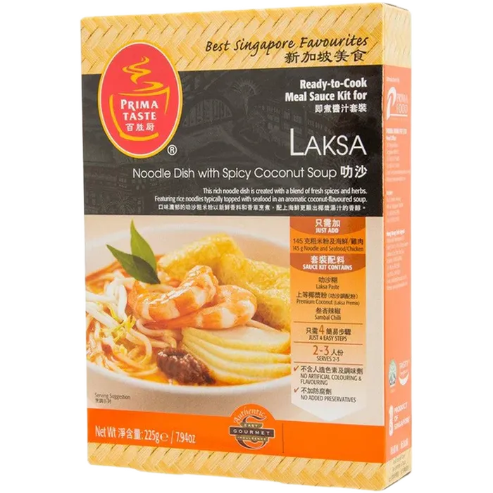 PRIMA SMAAK Laksa Retailpakket 225G