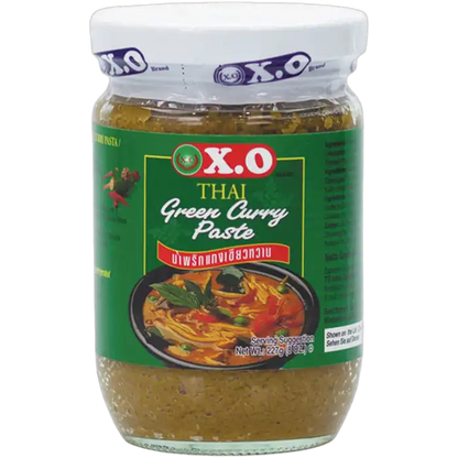 X.O Groene Currypasta 227G