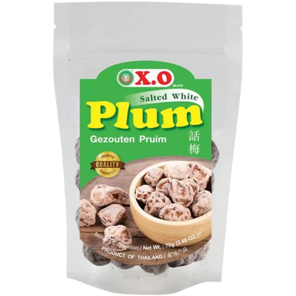 X.O Salted White Plum 70G