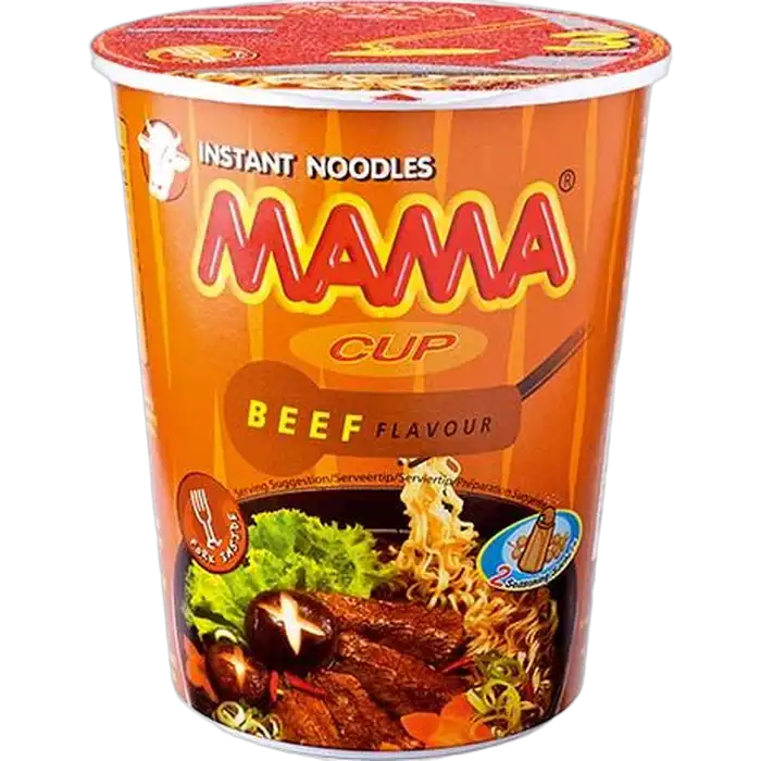 MAMA Instant Noedels Rundvlees Cup 70G